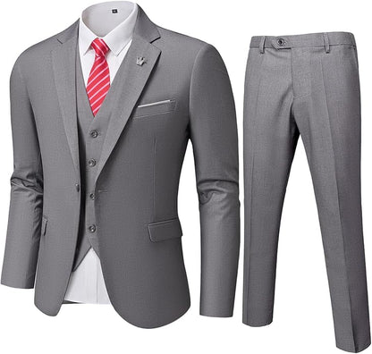 Comfortable Two-Piece Men's Suit - Ralph-Bordeaux-XS-Nora Luxe