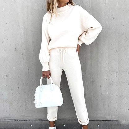 Comfortable Two-Piece Tracksuit - Zoë-Pink-S-The Livary