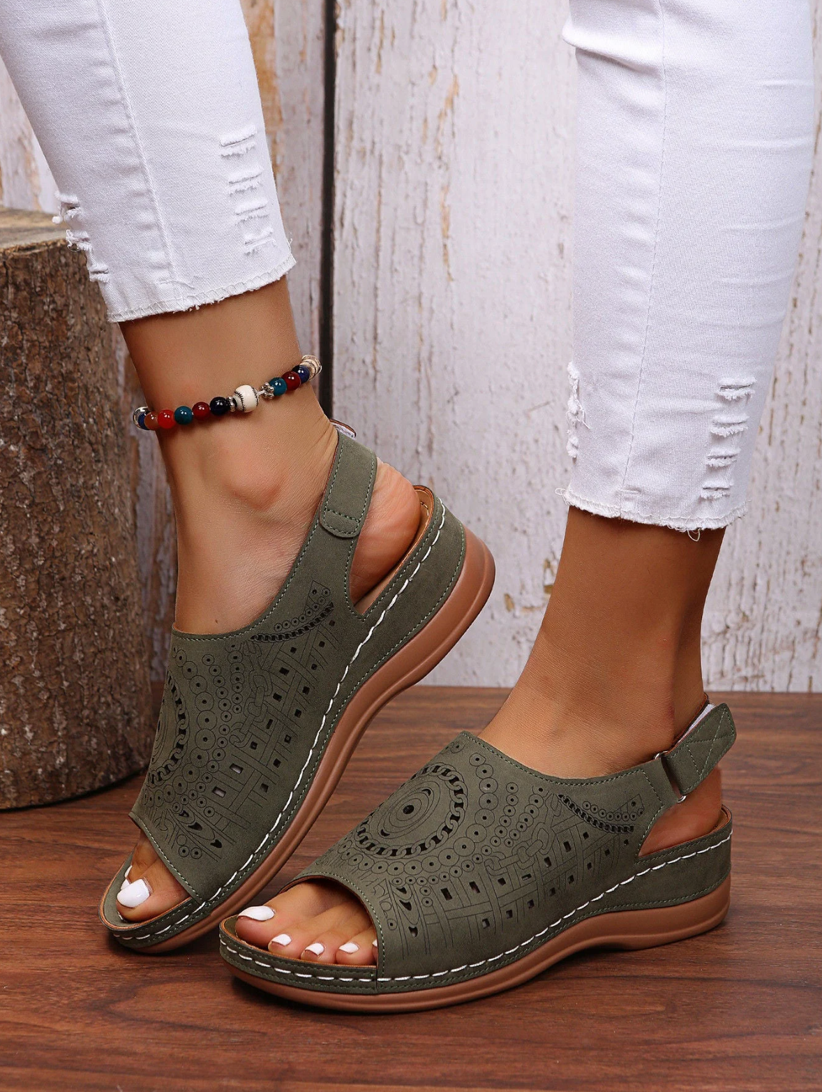Supportive Women's Arch Support Summer Sandals - Pexav