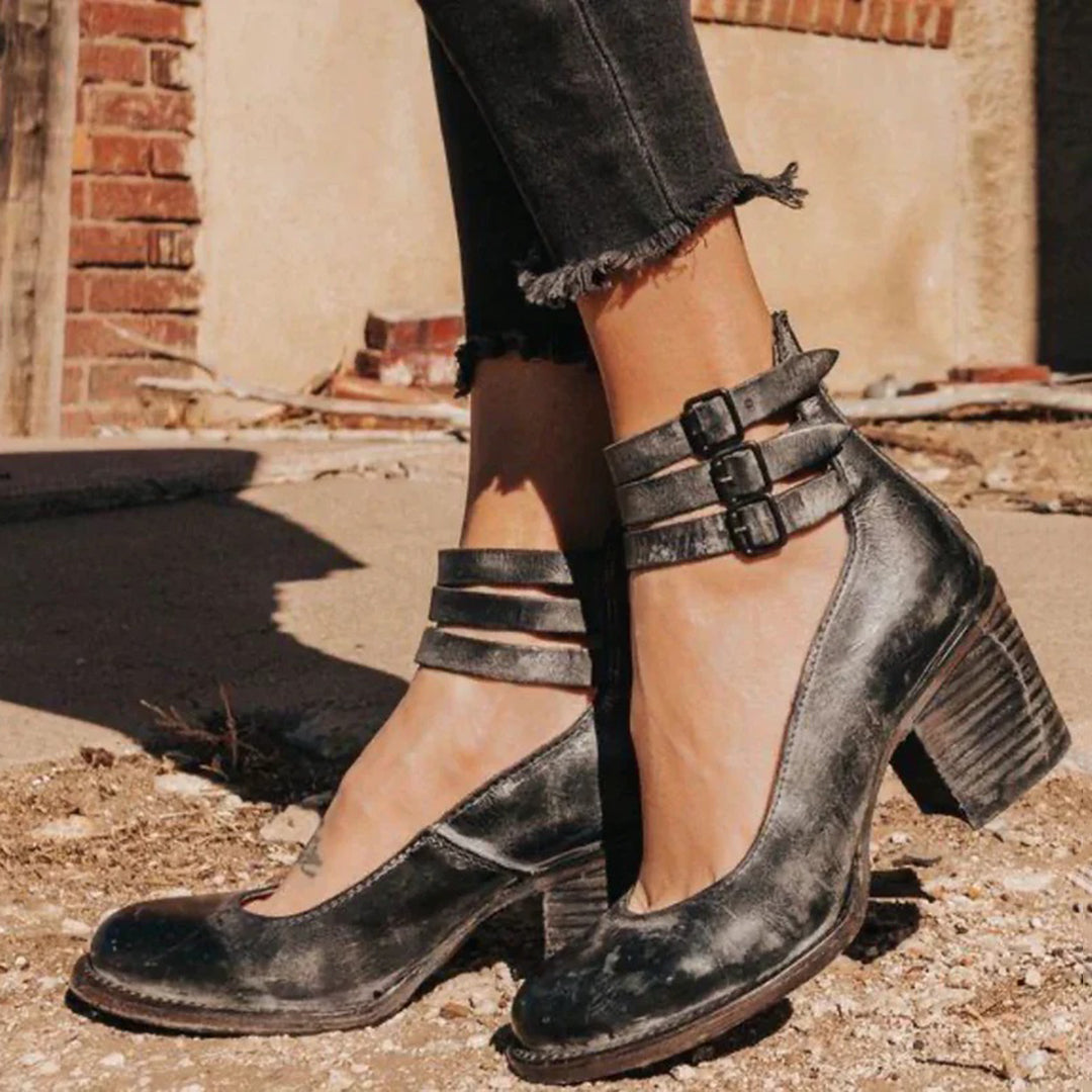 Comfortable Women's Shoes - Ariane-Black-2.5-Nora Luxe