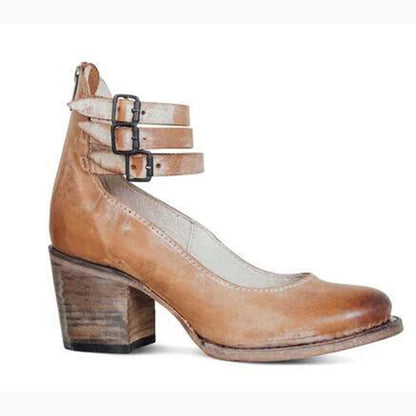 Comfortable Women's Shoes - Ariane-Brown-2.5-Nora Luxe