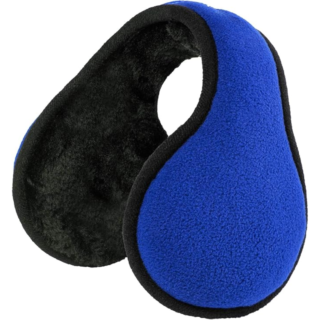 Comfy Foldable Fleece Ear Covers - SnugMuffs-White-Nora Luxe