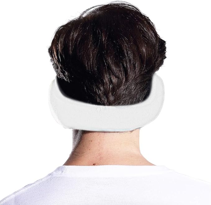 Comfy Foldable Fleece Ear Covers - SnugMuffs-White-Nora Luxe