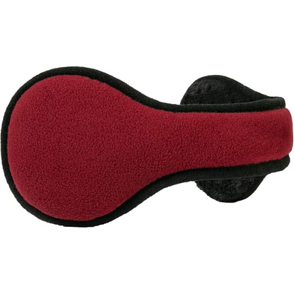 Comfy Foldable Fleece Ear Covers - SnugMuffs-Wine Red-Nora Luxe