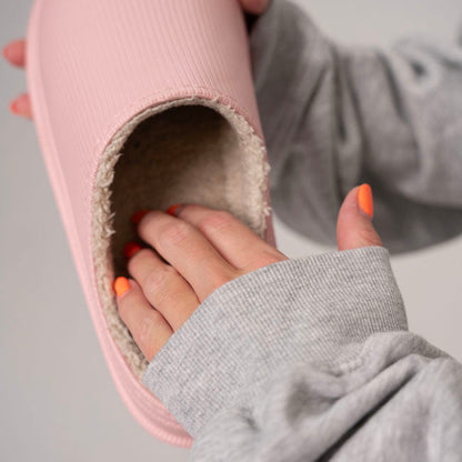 Comfy Ladies Slippers – Luna-Black-4.5-Nora Luxe