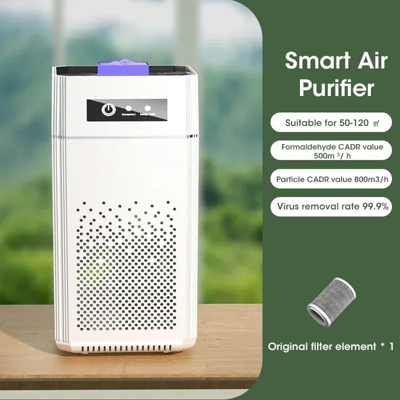 Compact Air Purifier with HEPA Filter - BreezeMini-Type 1-Nora Luxe