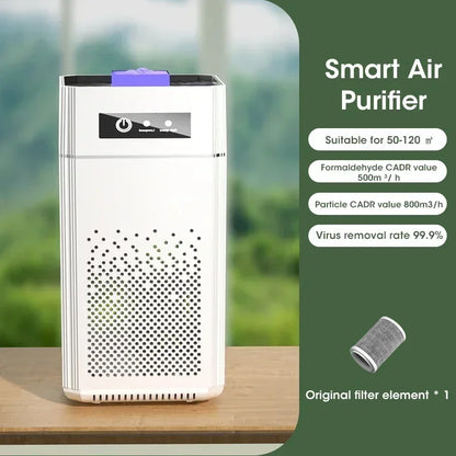 Compact Air Purifier with HEPA Filter - BreezeMini-Type 1-Nora Luxe