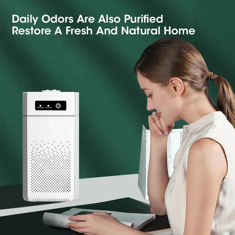 Compact Air Purifier with HEPA Filter - BreezeMini-Type 1-Nora Luxe