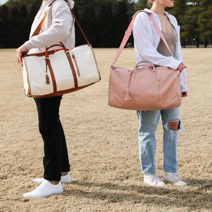 Compact & Luxury Travel Bag – Isabelle-Pink-Nora Luxe