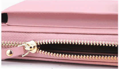 Small Synthetic Leather Cross Body Handbag with Adjustable Strap