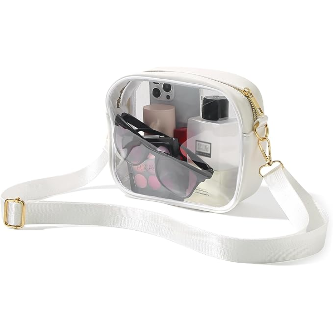 Clear Small Shoulder Pouch Bag - Pexav