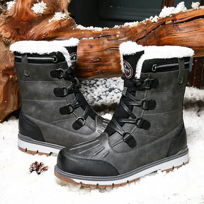 Waterproof Men's Hiking Boots - Durable Outdoor Shoes