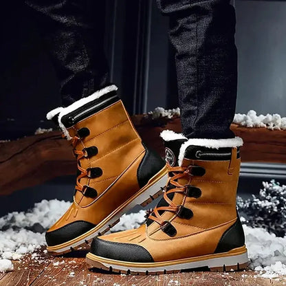 Waterproof Men's Hiking Boots - Durable Outdoor Shoes