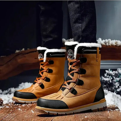 Waterproof Men's Hiking Boots - Durable Outdoor Shoes