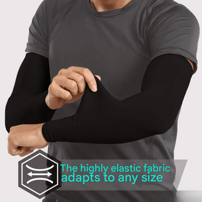 Compression Armsleeve - VitalFlex-Black-1 Pack-Nora Luxe