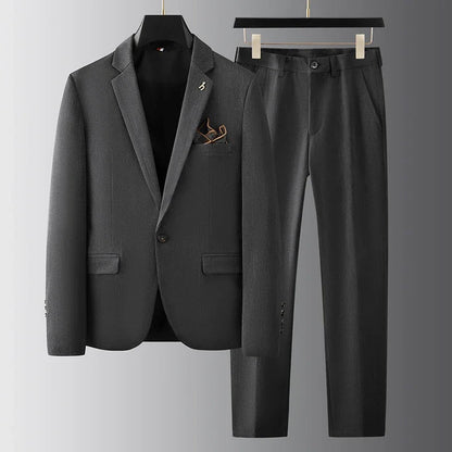 Image of Connor | Men's Slim-Fit Notch Lapel Suit