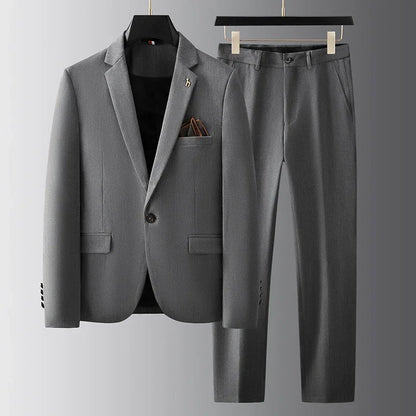 Men's Classic Fit Blazer Suit - Olytrend