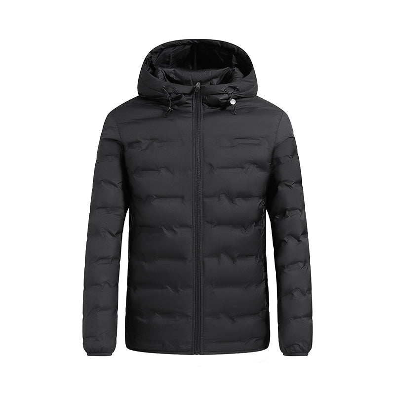 Warm Men's Hooded Puffer Coat