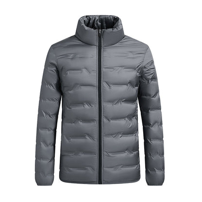 Warm Men's Hooded Puffer Coat
