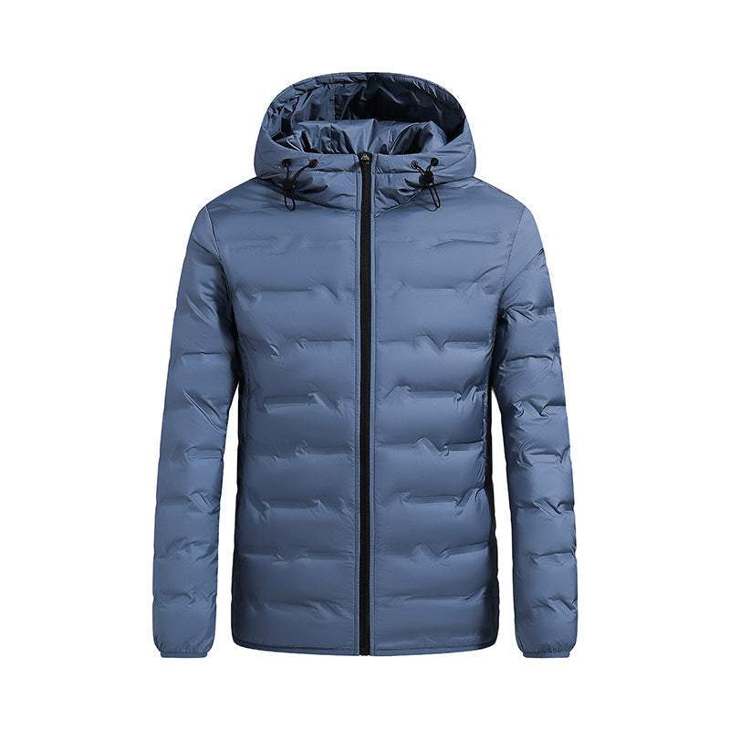 Warm Men's Hooded Puffer Coat