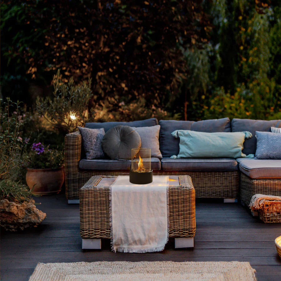 Contemporary Portable Flame Source - GlowFlicker-Nora Luxe
