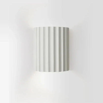 Contemporary Resin Wall Lamps - GlowStone-White-Nora Luxe