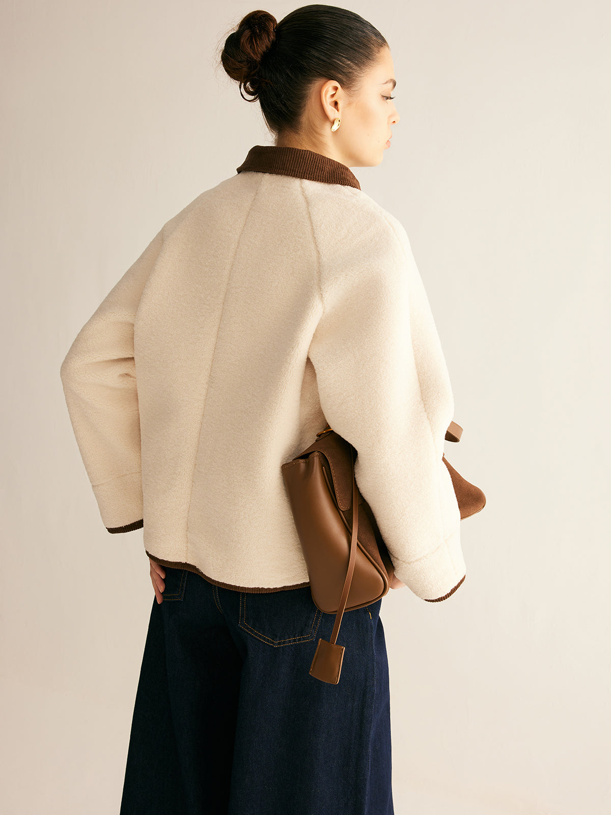 Soft Fleece Lined Hooded Jacket