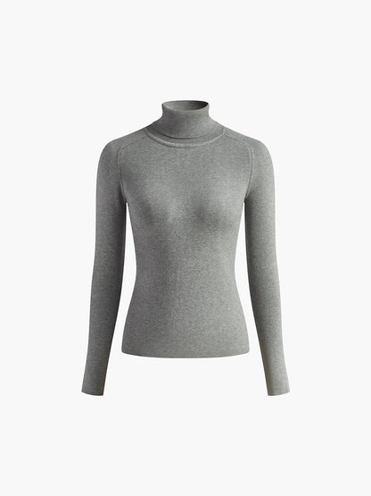Colorblock Crew Neck Knit Sweater