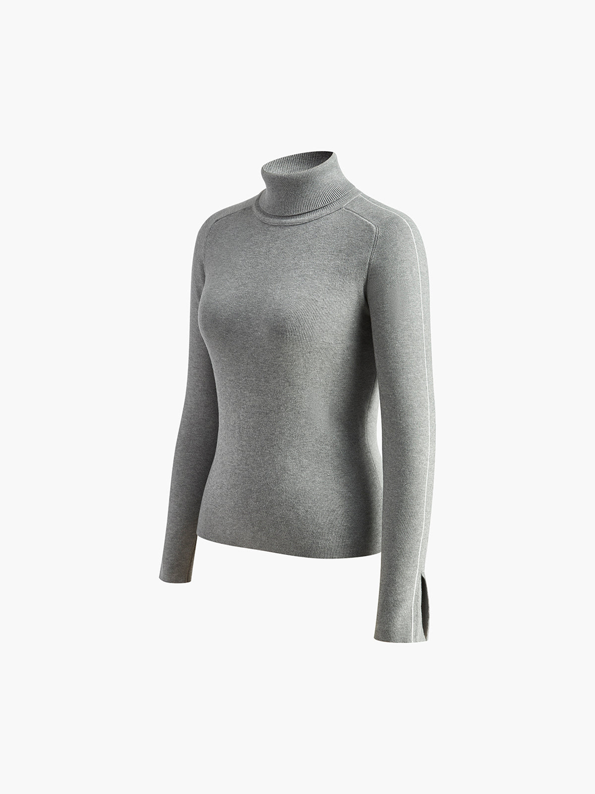 Colorblock Crew Neck Knit Sweater