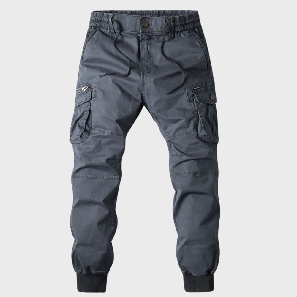 Cool Cargo Joggers for Men - Dexter-Dark gray-29-Nora Luxe
