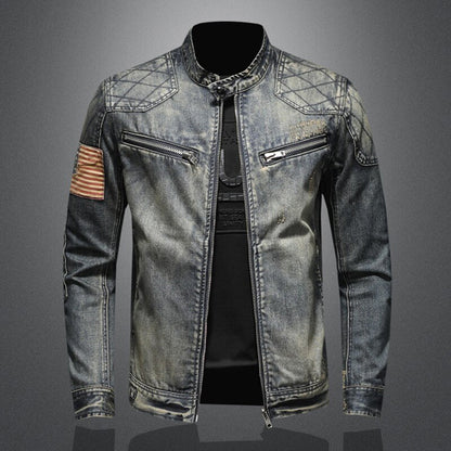 Stylish Blue Jean Jacket for Men - Pexav