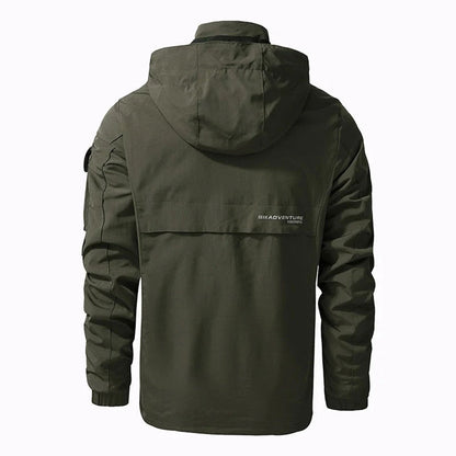 Cool Men's Winter Jacket - Riley-Khaki-S-Nora Luxe
