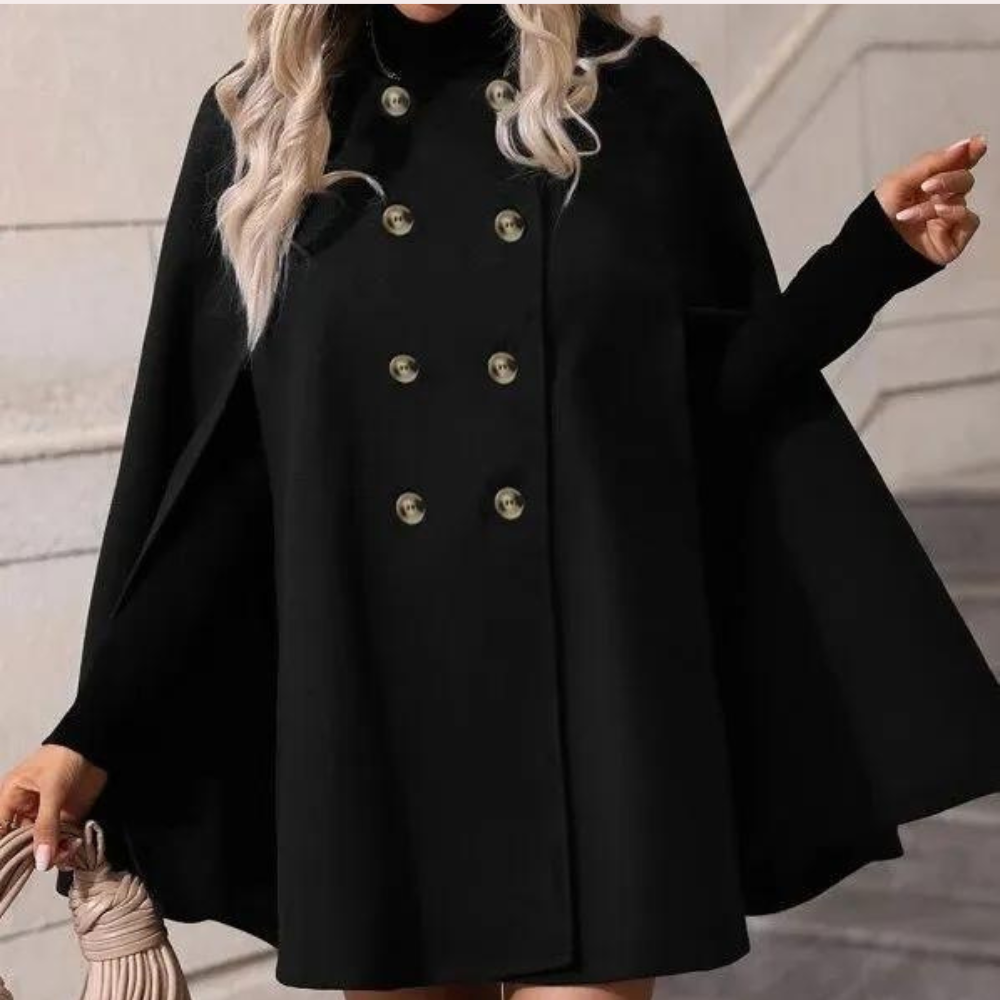 Waterproof Women's Parka Poncho Coat - Pexav