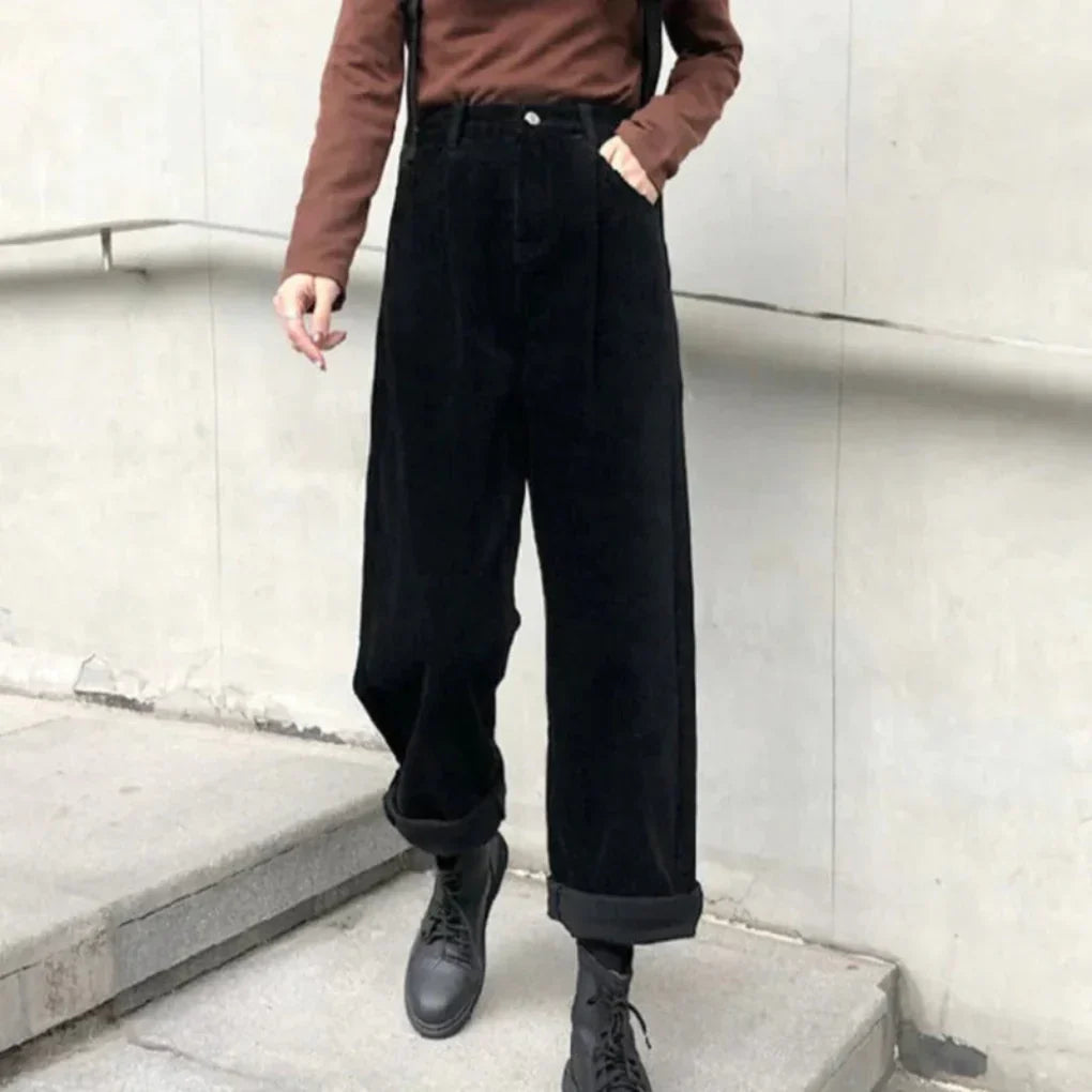 Soft Corduroy Womens Pants - Classic Casual Style