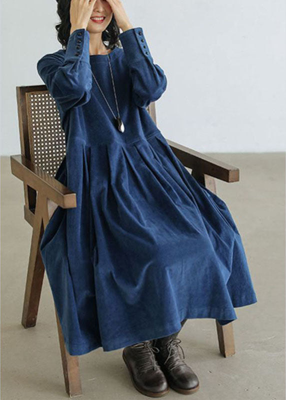 Rustic Plaid Winter Emilia Dress - Pexav
