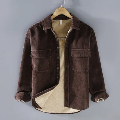 Corduroy Jacket for Men - Victor-Brown-M-Nora Luxe