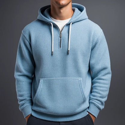 Image of Corey | Men's Half-Zip Pullover Hoodie