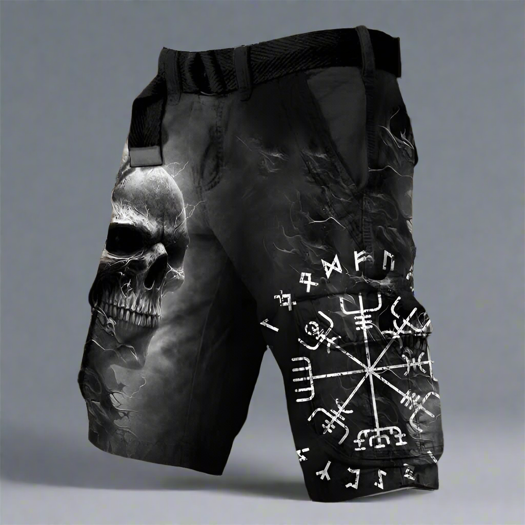 Tough Men's Graphic Cargo Shorts - Olytrend