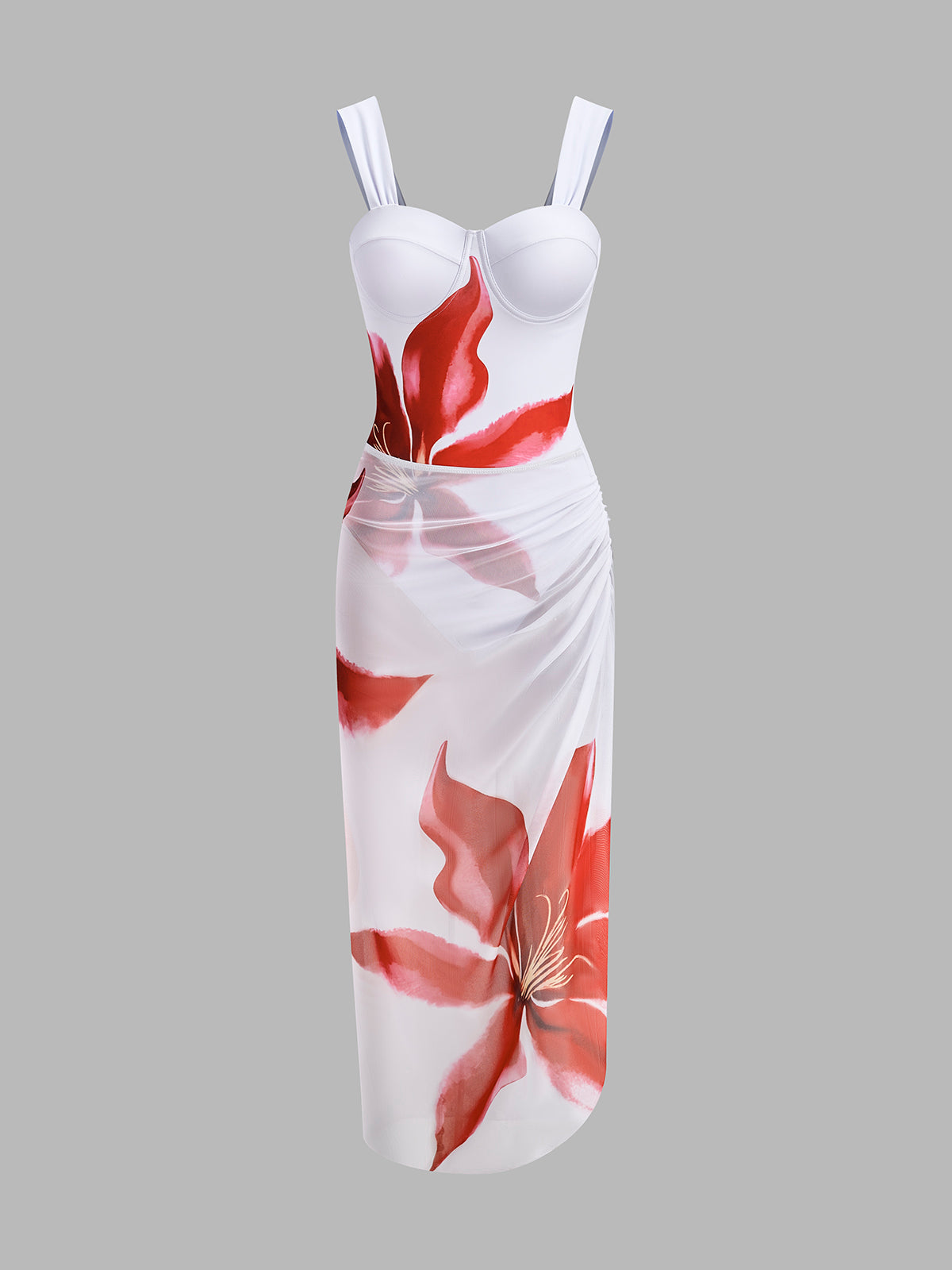 Women's Lace Waist Swimsuit Cover Up
