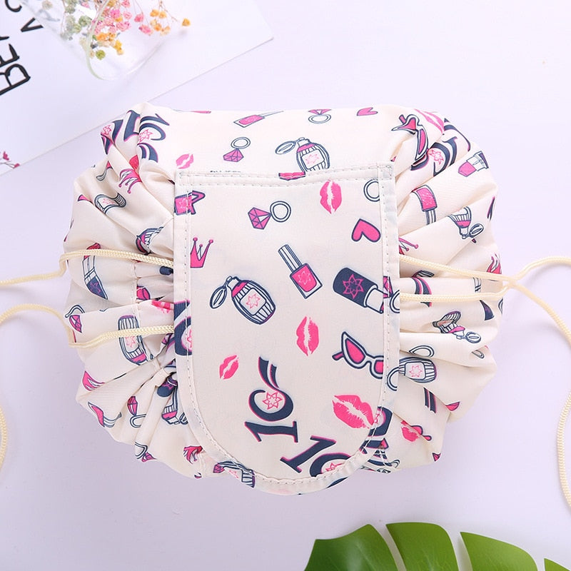 Travel Makeup and Toiletry Pouch Bag