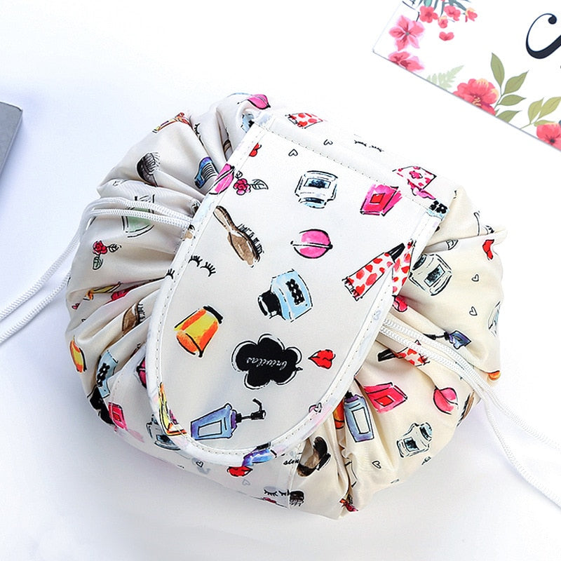 Travel Makeup and Toiletry Pouch Bag