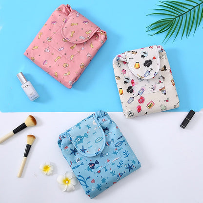 Travel Makeup and Toiletry Pouch Bag