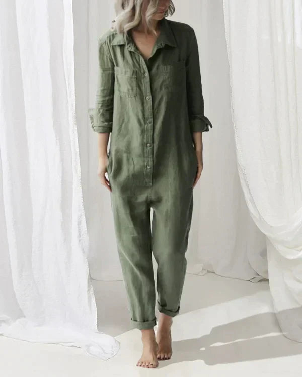 Soft Women's Cotton Romper - Pexav