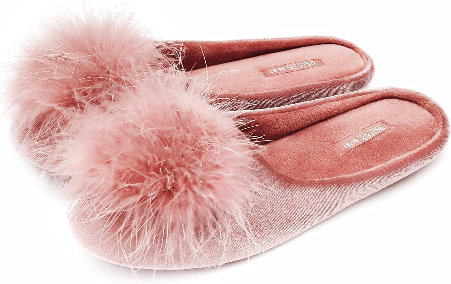 Soft Plush Memory Foam Slippers - Pexav