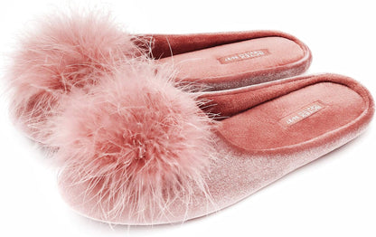 Soft Plush Memory Foam Slippers - Pexav