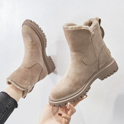 CozyStride Boot | Insulated Winter Boots with Zip-Black-5-Nora Luxe