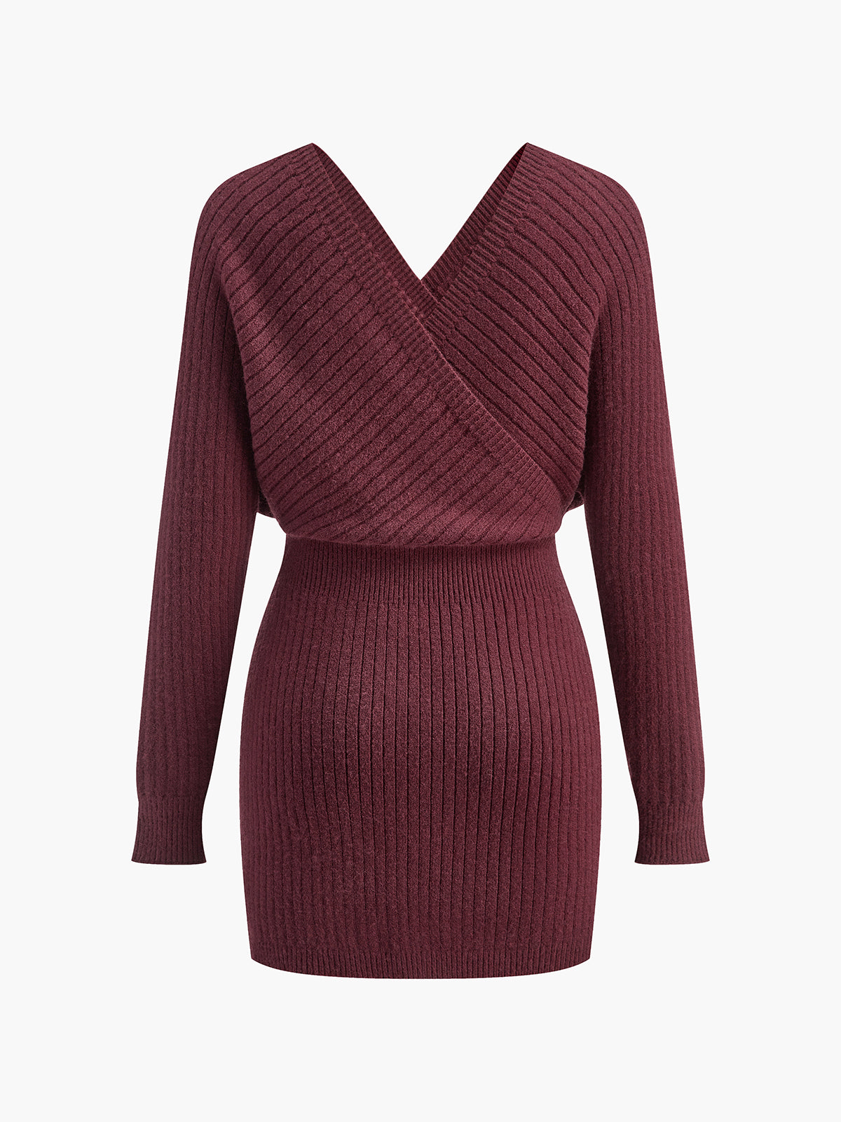 Fit and Flare Knit Sweater Dress