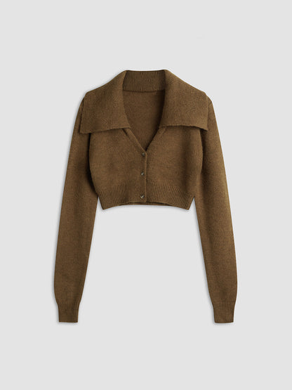 Short Sleeve Open Cardigan Jacket - Pexav