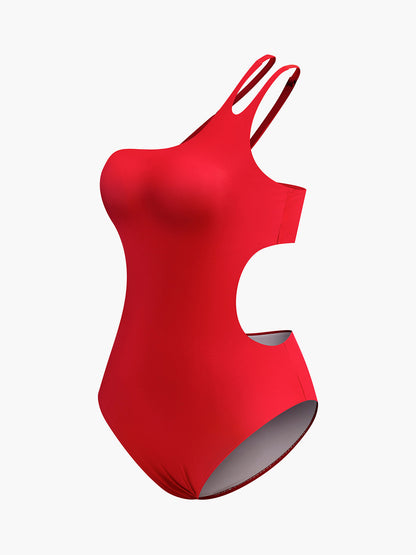 Sexy Low Back Red Swimsuit