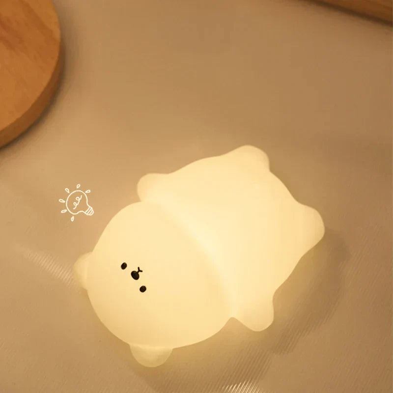 Cute Bear Night Light for Children - DreamBear-Nora Luxe